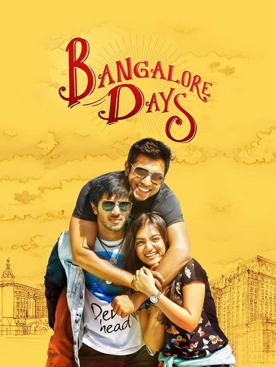 poster of Bangalore Days (2021) Hindi [HQ Dubbed] HDRip